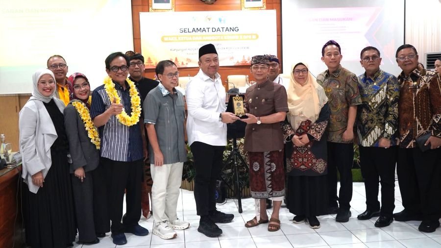 Bupati Klungkung terima kunker Komisi X DPR RI bahas penguatan tata kelola data dan RUU Statistik
