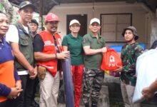Bupati Satria tinjau korban kebakaran di Desa Negari Klungkung dan serahkan bantuan darurat
