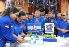 Momen Perayaan HUT ke 25 Partai Demokrat di Bali