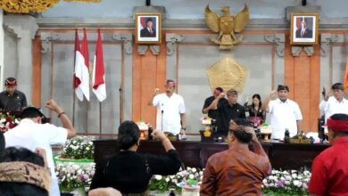 Pemkab Tabanan sampaikan tanggapan atas pandangan umum fraksi DPRD terhadap lima Ranperda