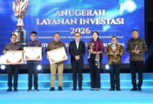 Gianyar raih peringkat terbaik III nasional Anugerah Layanan Investasi 2026