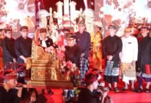 Penancapan keris tandai puncak peringatan Puputan Badung ke-120