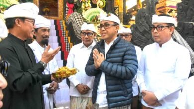 Foto: Pemkot Denpasar ngaturang Bhakti Penganyar di Pura Tuluk Biyu dan Pura Hulundanu Batur
