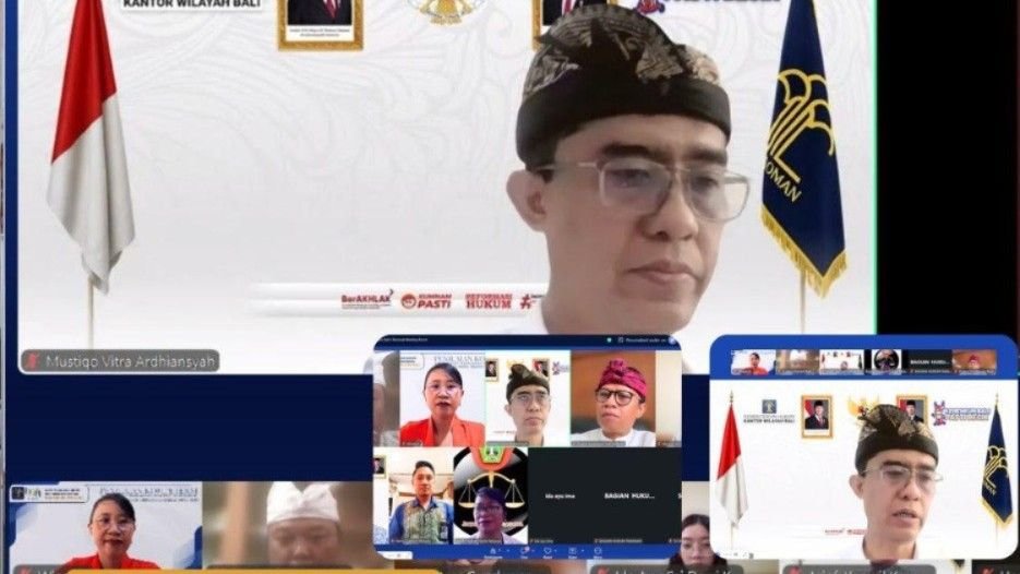 Pemkab Tabanan matangkan Perubahan APBD 2026 melalui harmonisasi produk hukum bersama Kanwil Kemenkum Bali
