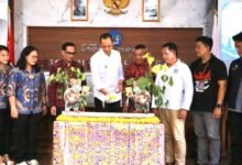 Wabup Tjok Surya launching Desa Kusamba sebagai Desa Maritim melalui program PPK Ormawa Unud