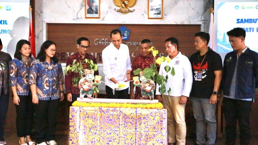 Wabup Tjok Surya launching Desa Kusamba sebagai Desa Maritim melalui program PPK Ormawa Unud