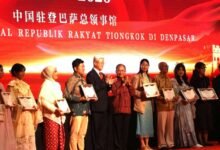 Gubernur Bali Wayan Koster sampaikan selamat HUT ke-77 berdirinya Republik Rakyat Tiongkok