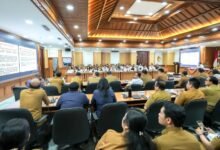 Wabup Bagus Alit Sucipta terima exit meeting pemeriksaan BPK RI di Puspem Badung