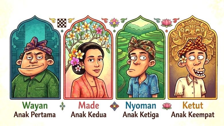 wayan made nyoman ketut