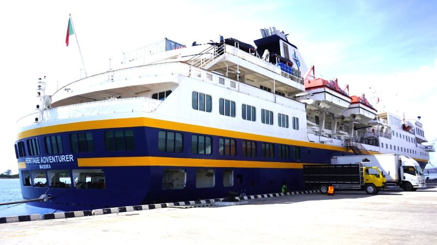 Pelabuhan Benoa sambut Heritage Adventurer